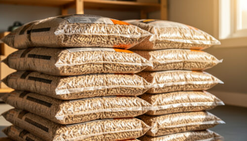 découvrez une méthode ultra simple pour calculer le nombre de sacs de pellets à stocker afin d'éviter toute rupture durant l'hiver et assurer votre chauffage en toute sérénité.